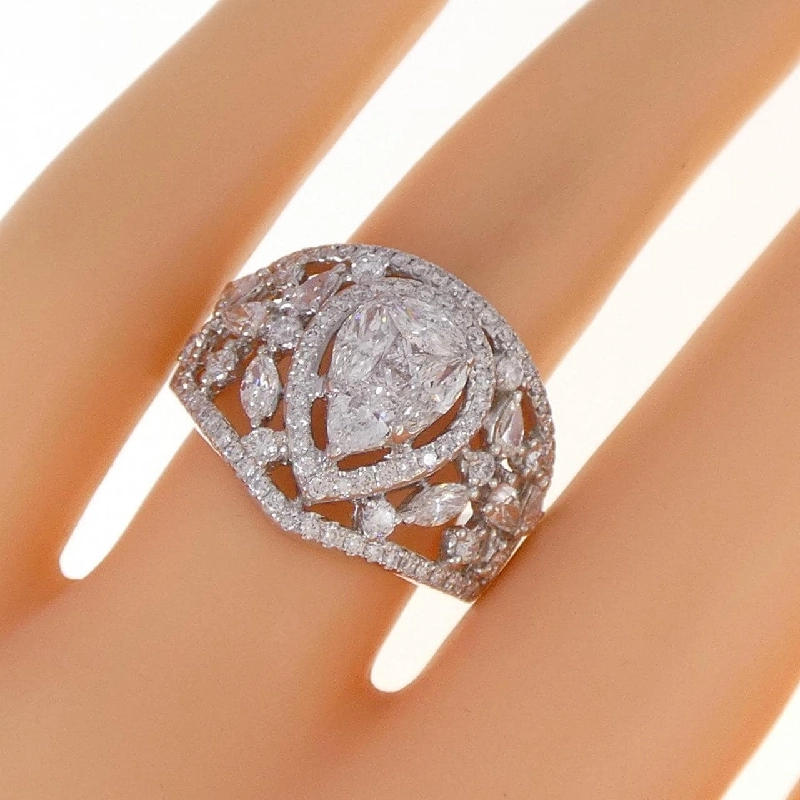 Nhẫn kim cương 750WG 1.84CT 673332