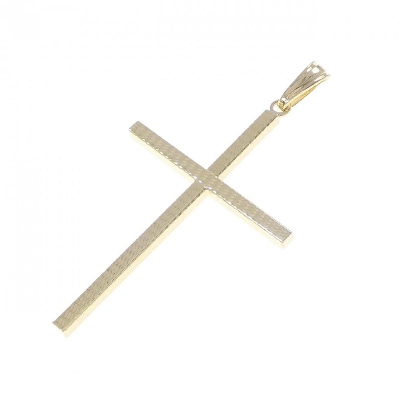 K18YG Mặt dây chuyền hình chữ thập - Hàng hiệu Chính hãng 863976