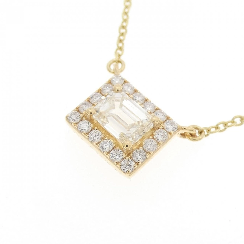 Dây chuyền kim cương K18YG 0.41CT - Hàng hiệu Chính hãng 861491