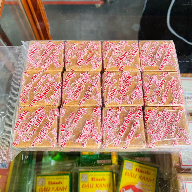 Combo 5 gói bánh đậu xanh nướng nhân chay Thái Bình - Đặc sản Quảng Nam  443141