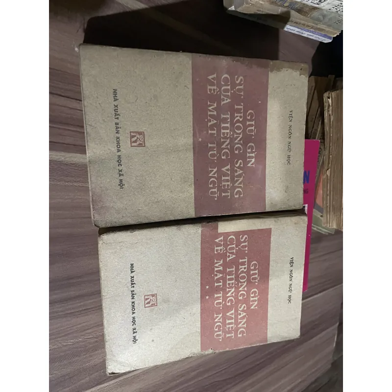 Giữ gìn sự trong sáng của tiếng Việt vì mặt từ ngữ - 2 tập  739501