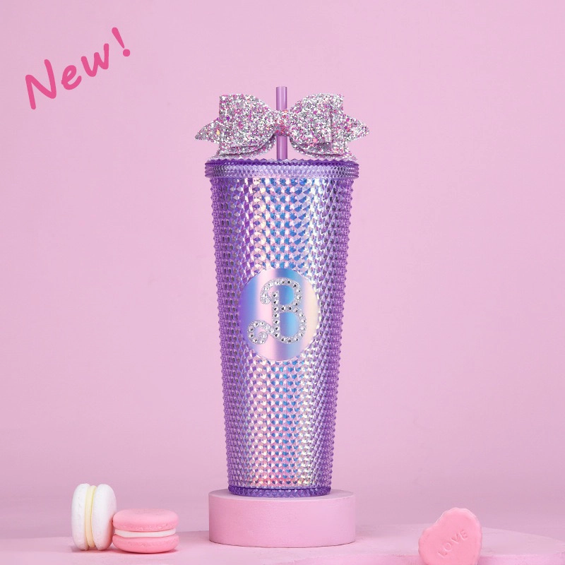 LY CÁCH NHIỆT BARBIE MÀU TÍM 385602