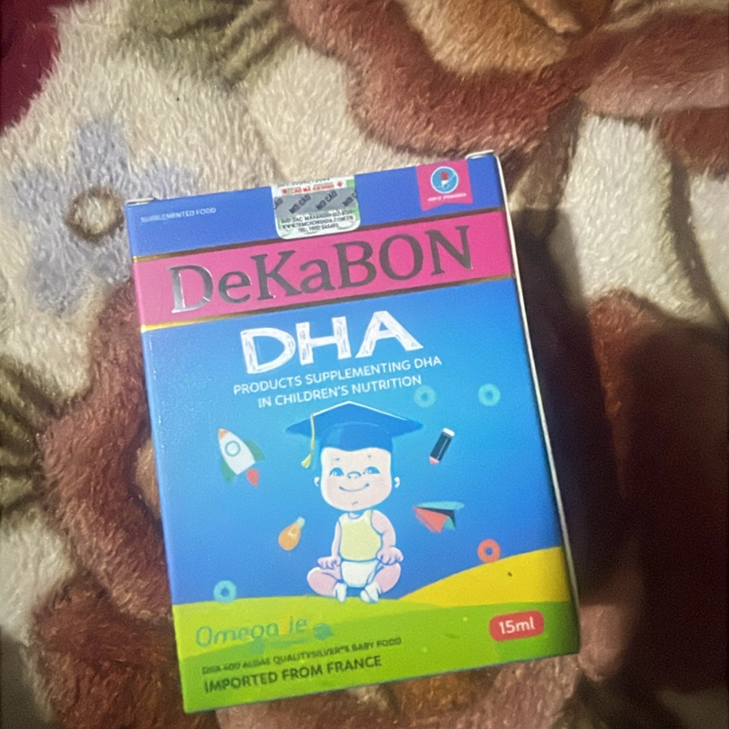 Tri Ân DHA Dekabon 15ml chiết xuất tảo biển, ít tanh, dễ uống  392882