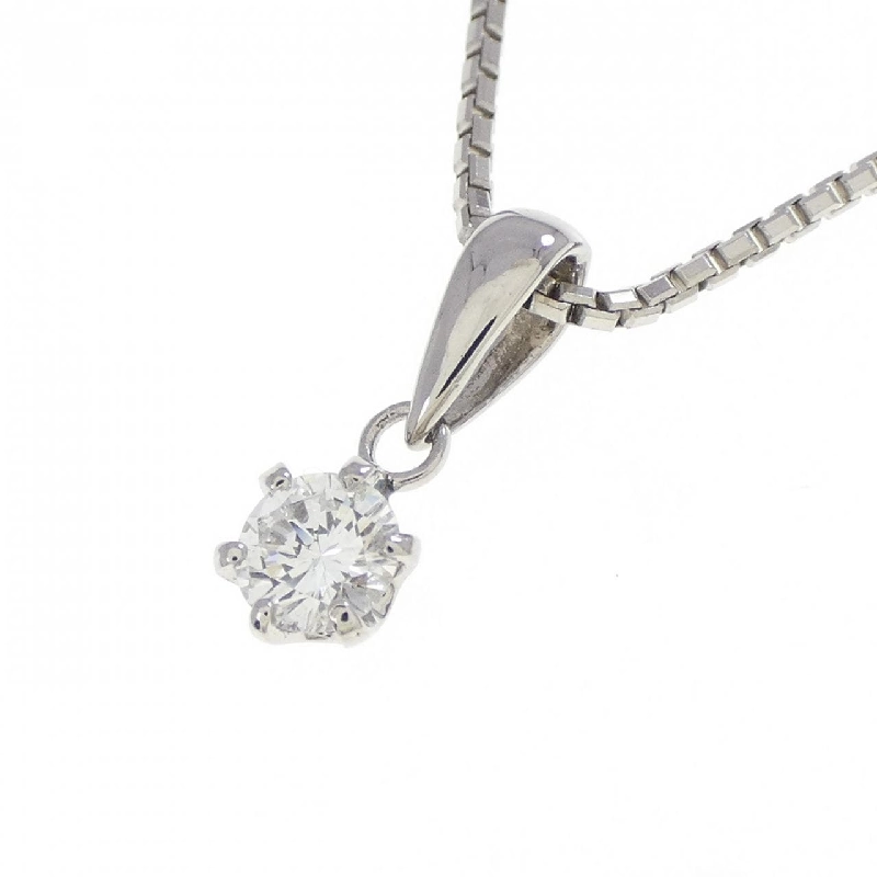 Dây chuyền kim cương Solitaire PT900/PT850 0.21CT - Hàng hiệu Chính hãng 861719