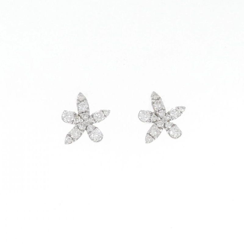 K18WG Bông tai kim cương 0.50CT - Hàng hiệu Chính hãng 870954