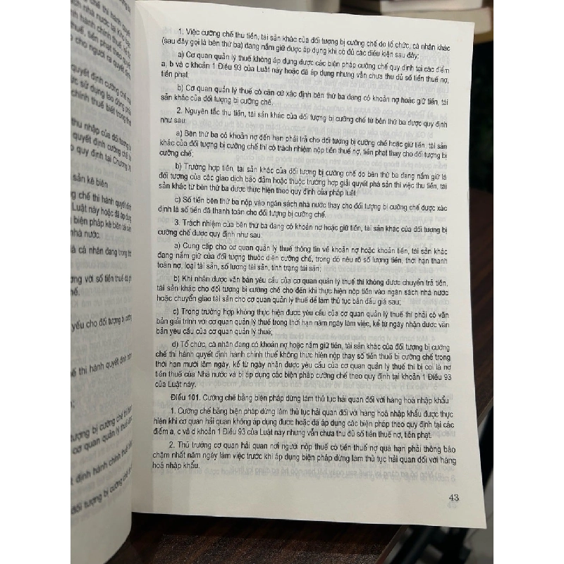 Luật quản lý thuế và các văn bản hướng dẫn thi hành -Bộ tài chính 797229