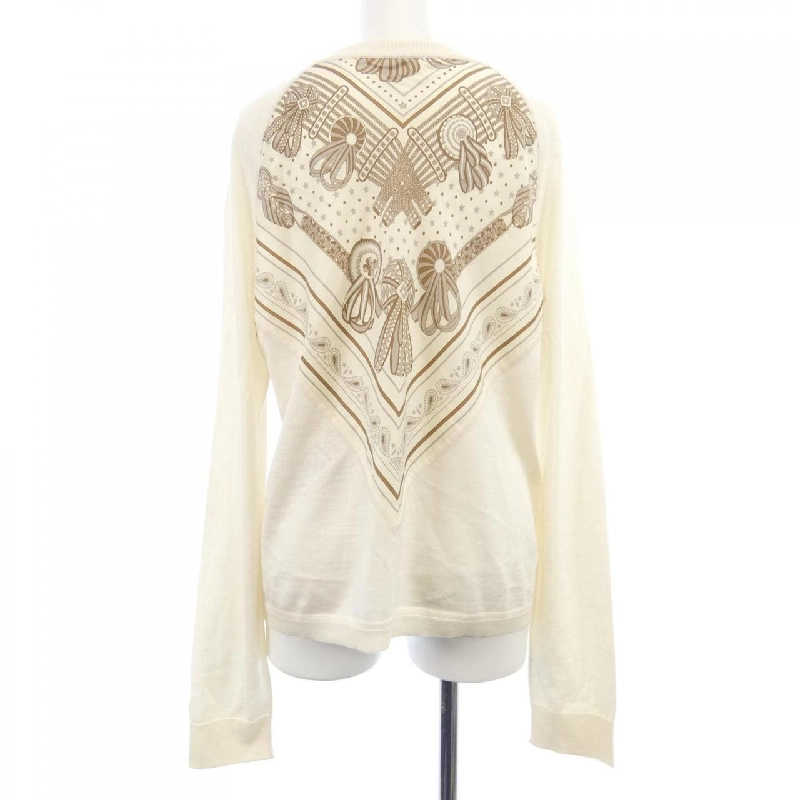 HERMES LES RUBANS DU CHEVAL *07-7751 Áo khoác cardigan 631183