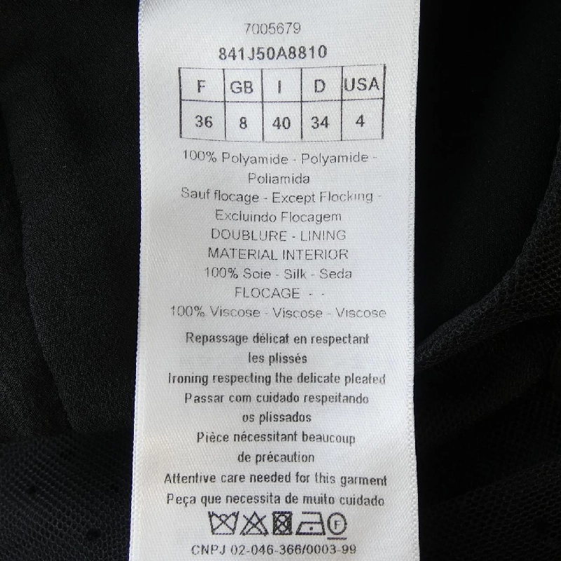 Chân váy midi xếp ly Christian Dior 841J50A8810 - Hàng hiệu Authentic 817957