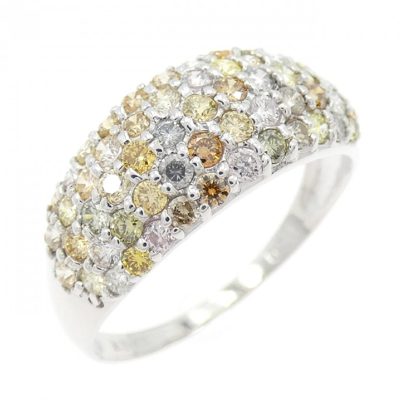 Nhẫn kim cương Pavé K18WG 1.00CT - Hàng hiệu Authentic 846061