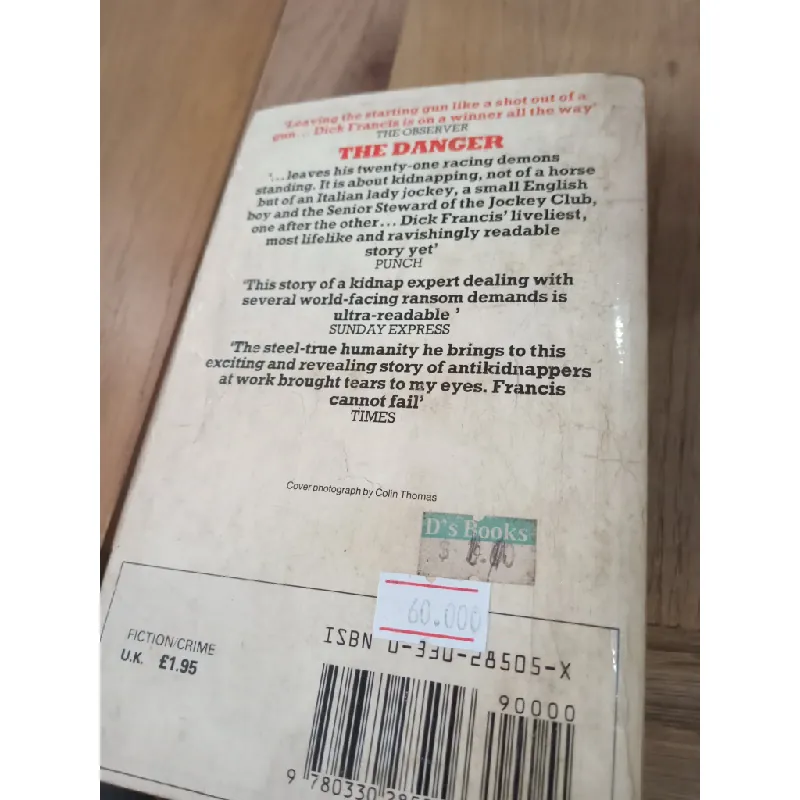 The danger - Dick Francis 569257