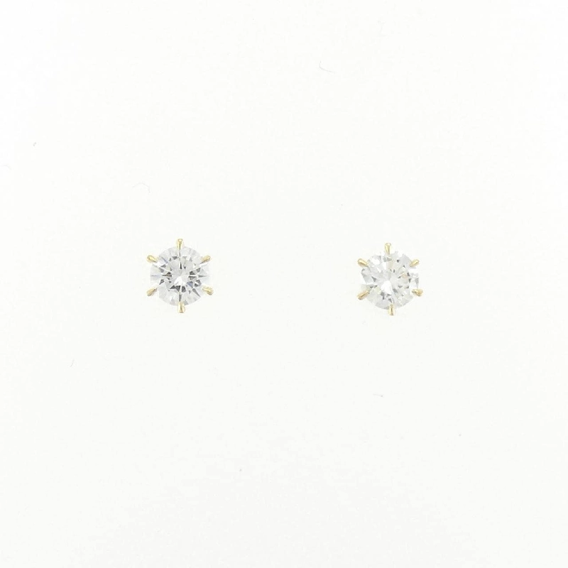 K18YG Bông tai Kim cương 0.216CT 0.215CT G VS2 Tốt - Hàng hiệu Chính hãng 874466