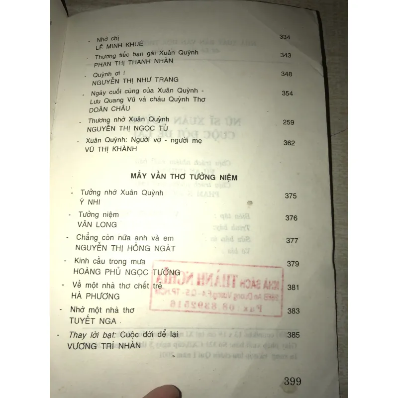 Nữ sĩ Xuân Quỳnh cuộc đời để lại 973063