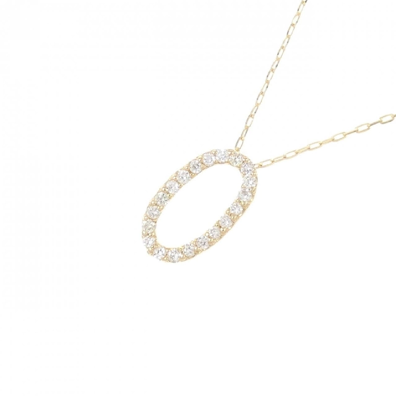 K18YG Dây chuyền kim cương 0.10CT - Hàng hiệu Chính hãng 863468