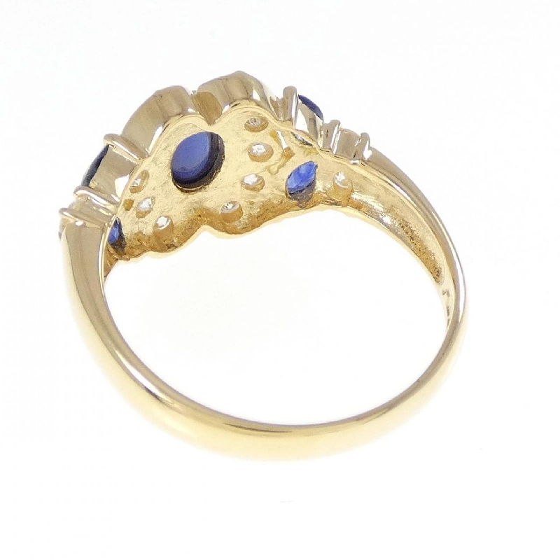 Nhẫn Sapphire K18YG 1.06CT - Hàng hiệu Chính hãng 853374