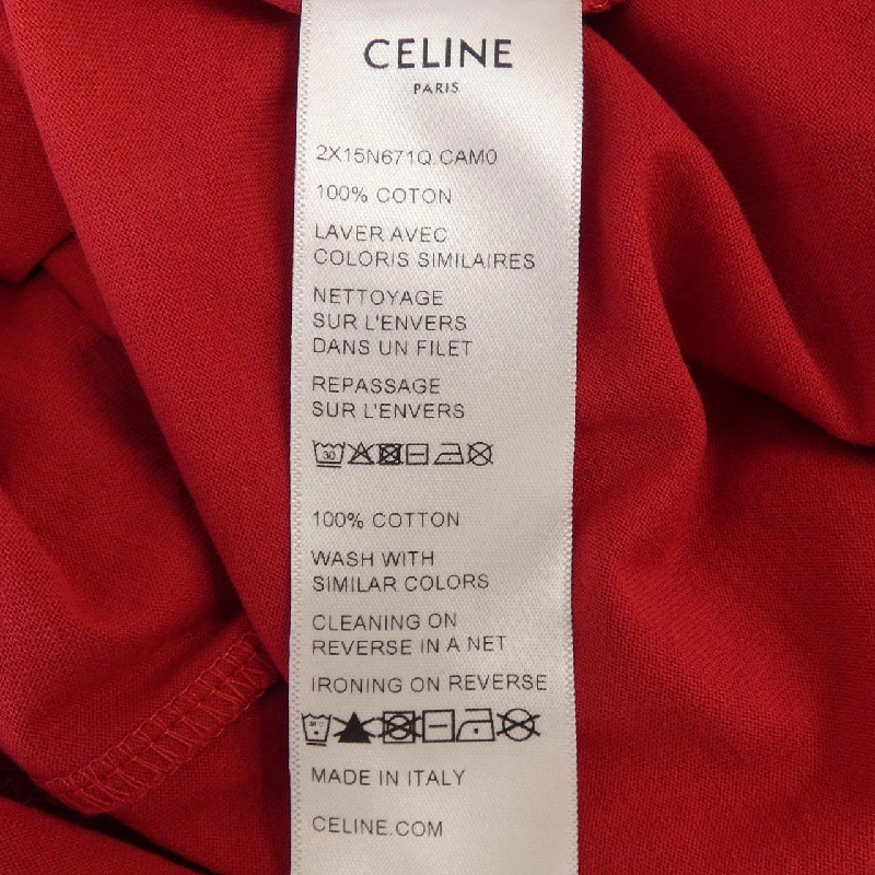 Áo thun CELINE CELINE Regular T-Shirt 2X15N671Q - Hàng hiệu Chính hãng 898392