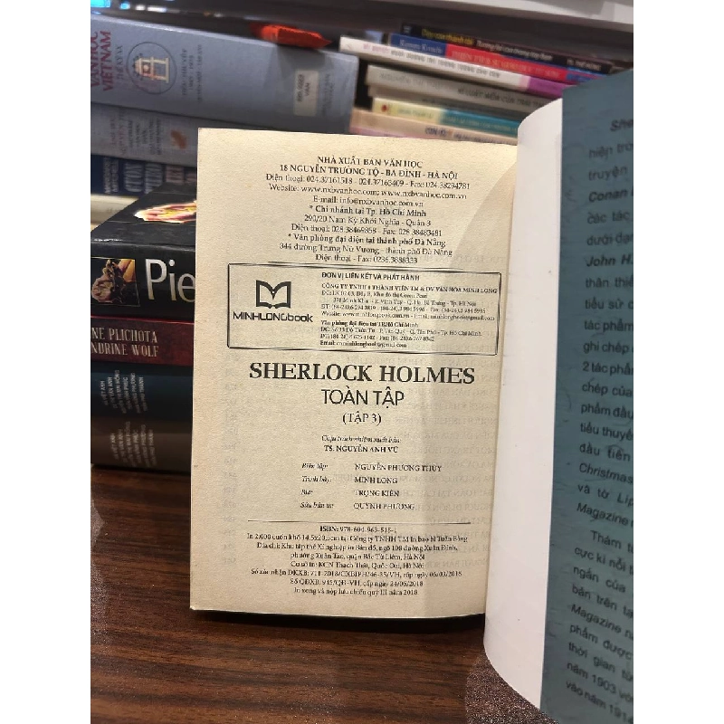 Sherlock Holmes (Tập 3) - Sir Arthur Conan Doyle - Sir Arthur Conan Doyle 1000738