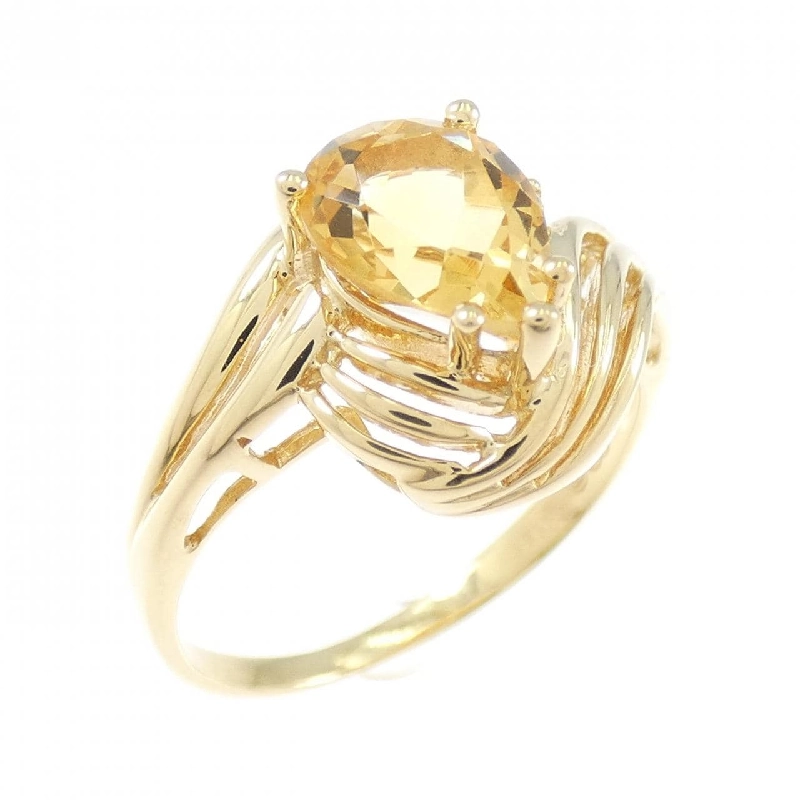 Nhẫn Citrine 18KYG 667068