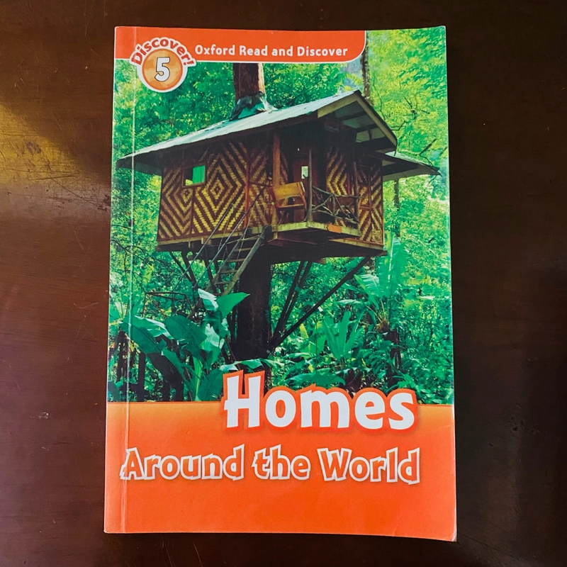 Oxford read and discover 5 - Homes around the world 384778