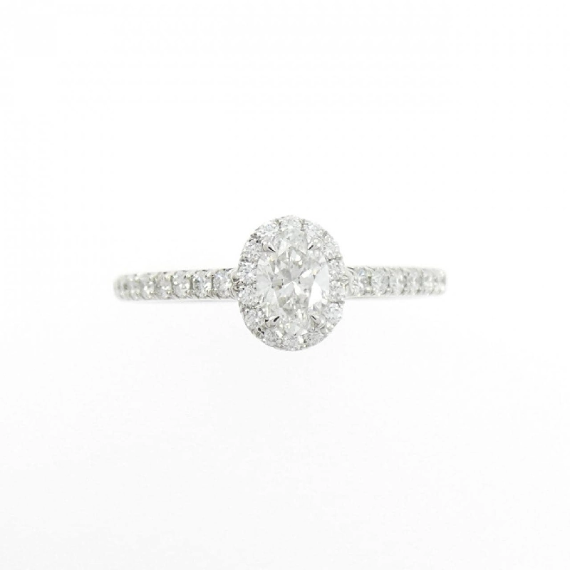 Nhẫn Oval Solest Tiffany 0.27CT E VVS1 Cắt Oval - Hàng hiệu Chính hãng 836826