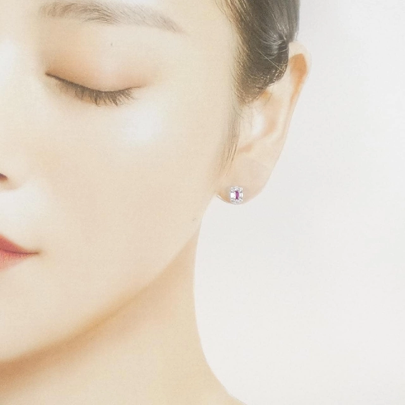 PT900 Bông tai Ruby 0.18CT - Hàng hiệu Chính hãng 874781