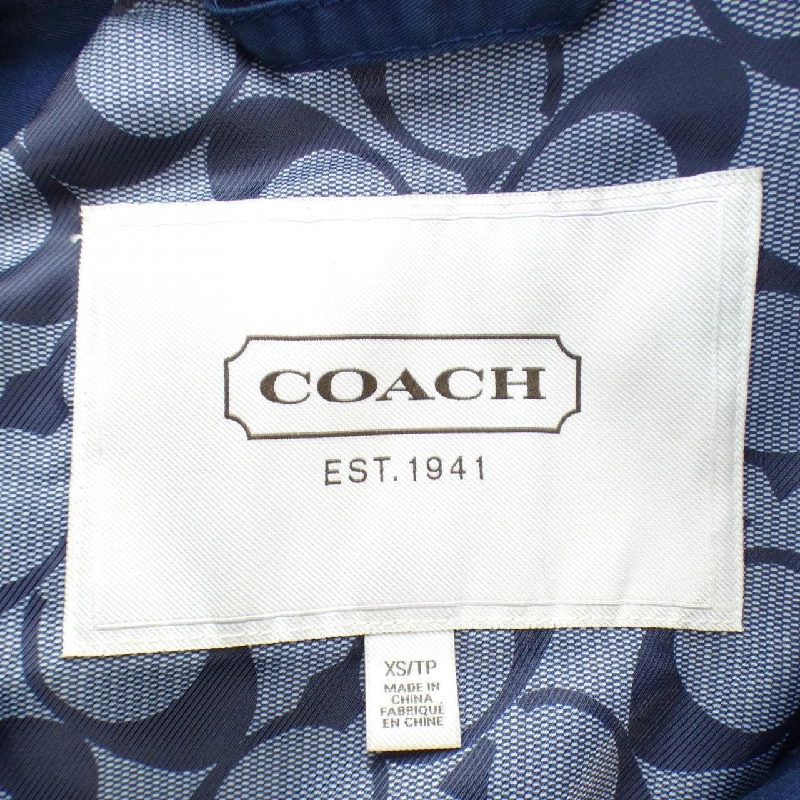 【Mã giảm giá】Áo khoác trench COACH 642325