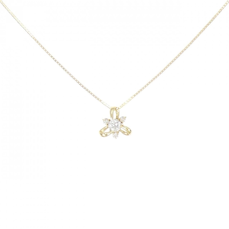 K18YG Dây chuyền kim cương 0.26CT - Hàng hiệu Chính hãng 862294