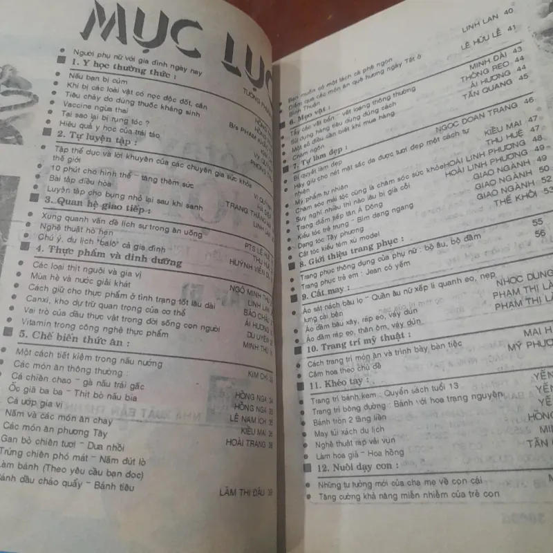 SỔ TAY NỘI TRỢ tập 51 760966