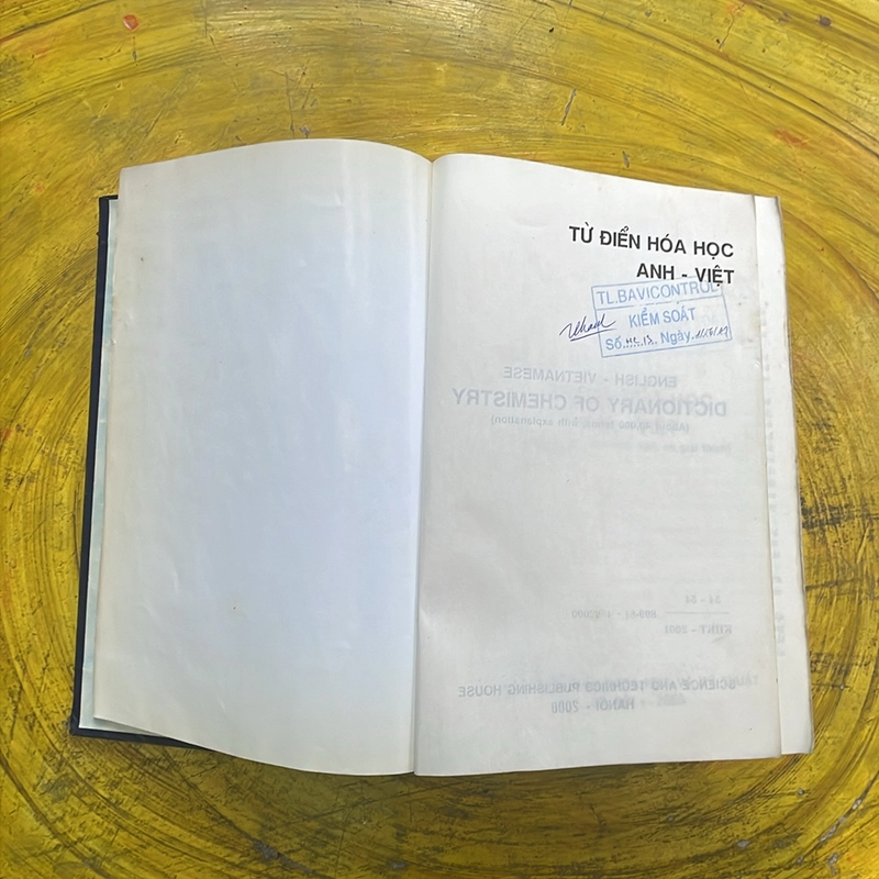 Từ điển Hoá học Anh Việt 463702