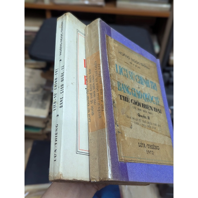 Lịch sử chính trị và bang giao quốc tế thế giới hiện nay - Hoàng Ngọc Thành ( trọn bộ 2 tập ) 126225