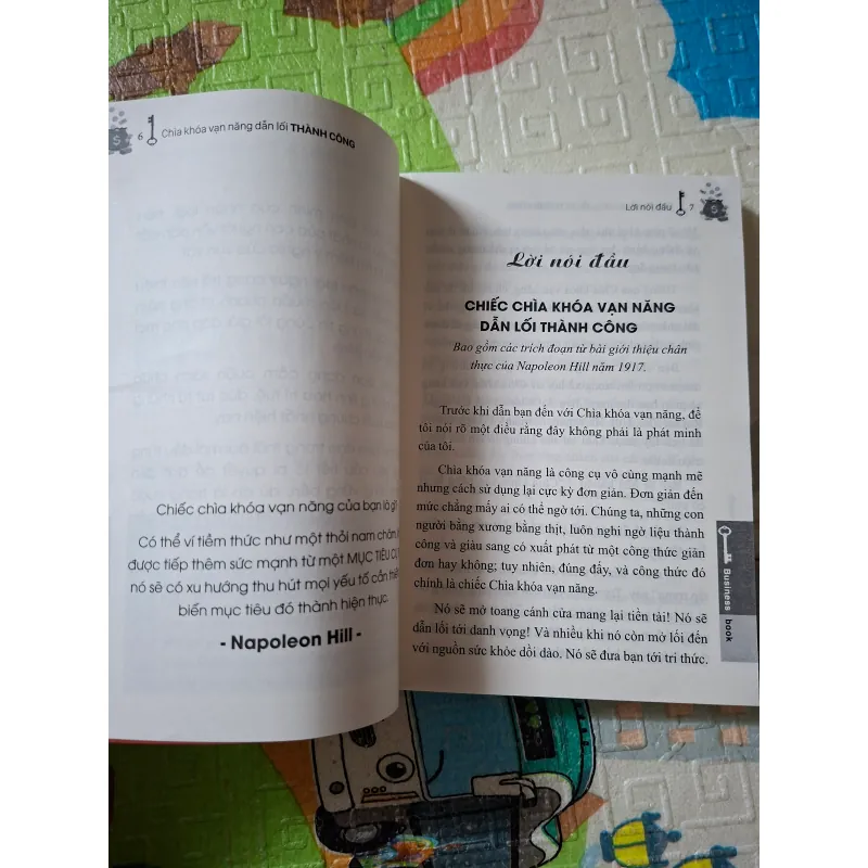 Chìa khóa vạn năng dẫn lối thành công - Bí quyết kinh doanh 926889