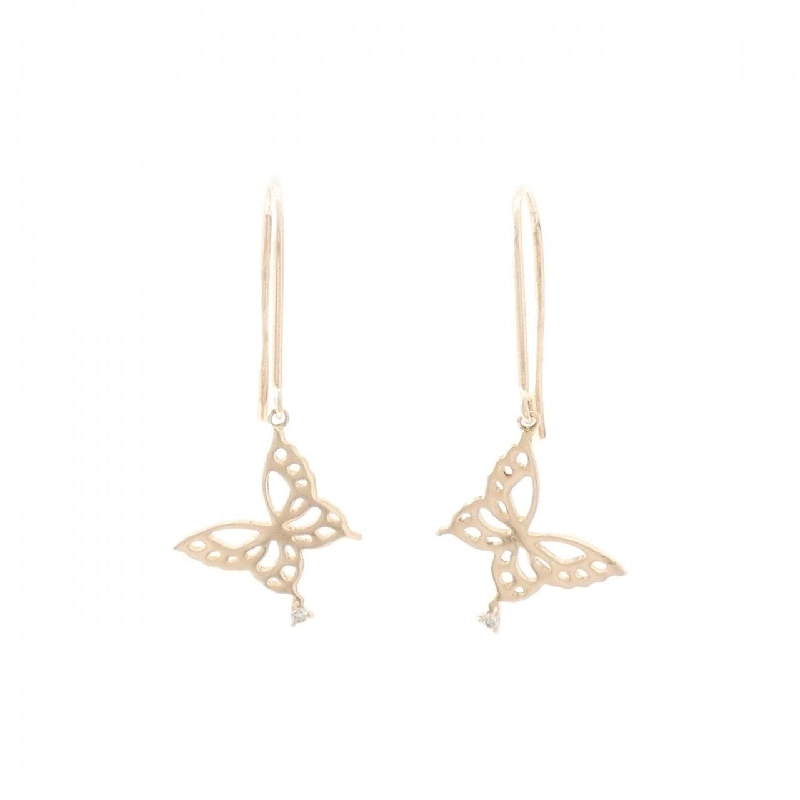 K10PG Bướm Kim Cương Bông Tai - Hàng hiệu Chính hãng 865963