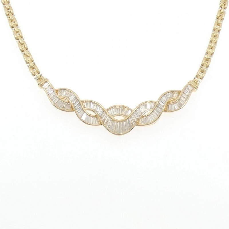 Dây chuyền kim cương 750YG/750WG 7.50CT - Hàng hiệu Chính hãng 858020