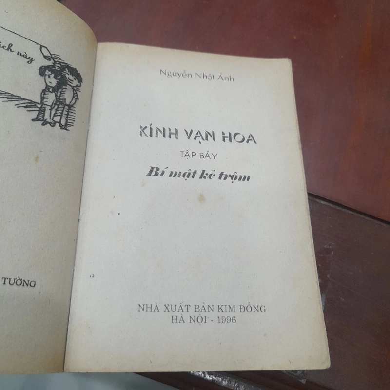 Nguyễn Nhật Ánh - KÍNH VẠN HOA 7: Bí mật kẻ trộm 478415