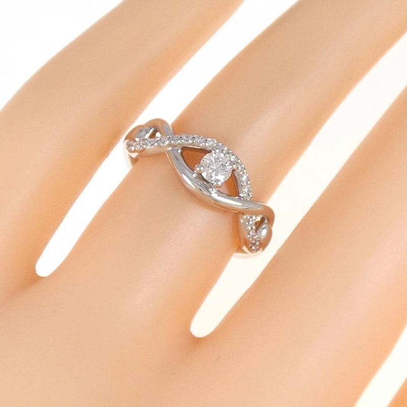 Nhẫn kim cương PT950 0.154CT 672654