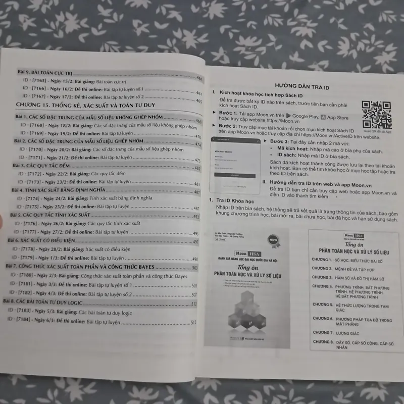 Sách ôn thi đánh giá năng lực - Tổng ôn Toán học và xử lý số liệu 697257