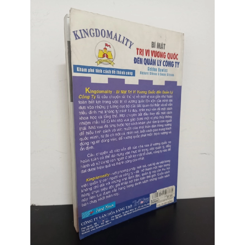 Bí Mật Trị Vì Vương Quốc Đến Quản Lý Công Ty - Khám Phá Tính Cách Để Thành Công (2006) - Seldon Bowles Mới 80% HCM.ASB0203 73050