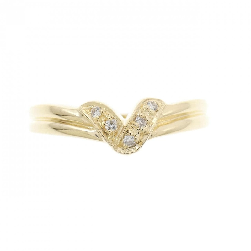 Nhẫn kim cương K18YG 0.04CT - Hàng hiệu chính hãng 846881