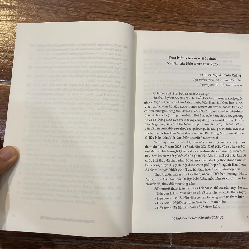 Nghiên cứu Hán Nôm năm 2025 971593