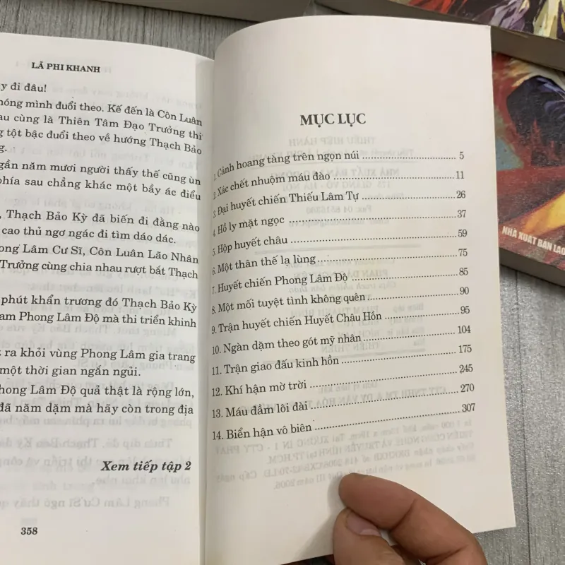 Thiếu hiệp hành - lã phi khanh. Bộ 4 cuốn. 3b4 1009541