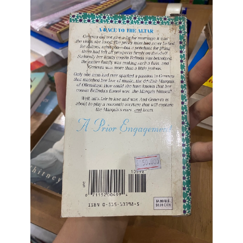 A Prior Engagement - Elizabeth Mansfield 523169