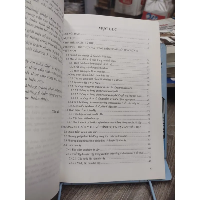 Sách: Cơ sở tính độ tin cậy an toàn đập - TG: Nguyễn Văn Mạo (KT) 738578