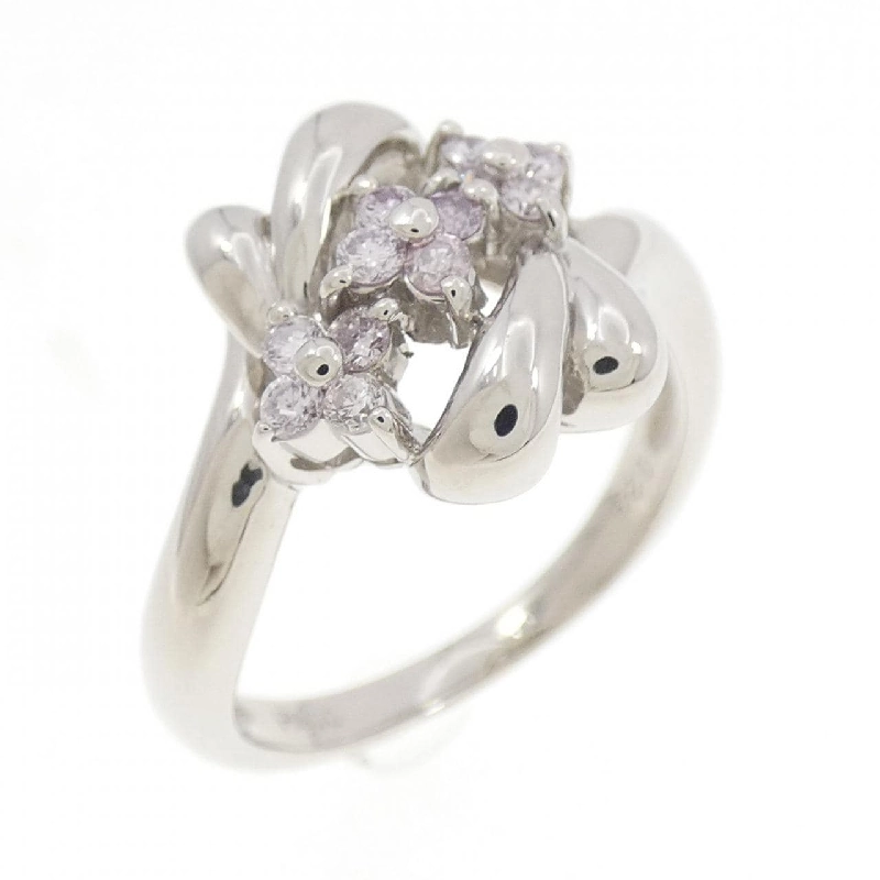 Nhẫn kim cương hồng PT900 hoa 0.23CT - Hàng hiệu Authentic 852698