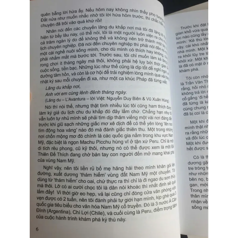 Ước Mơ Phiêu Lãng Trời Nam Mỹ 1019737