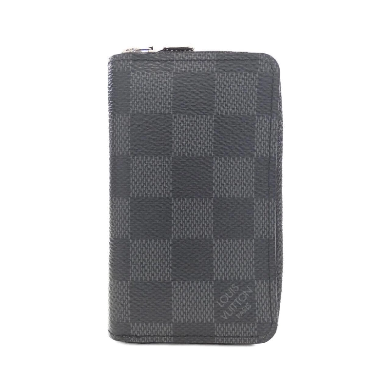 Ví tiền xu Louis Vuitton Damier Graphite Zippy N63076 621436