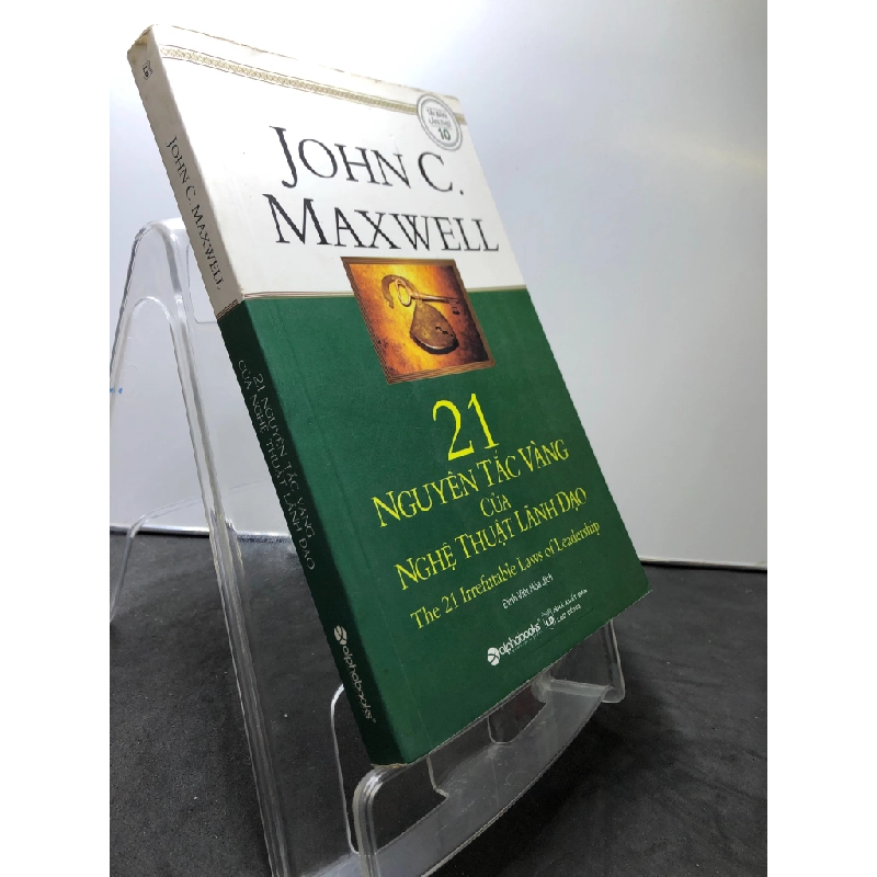 21 nguyên tắc vàng của nghệ thuật lãnh đạo 2018 mới 80% bẩn nhẹ John C Maxwell HPB3007 KỸ NĂNG 451332