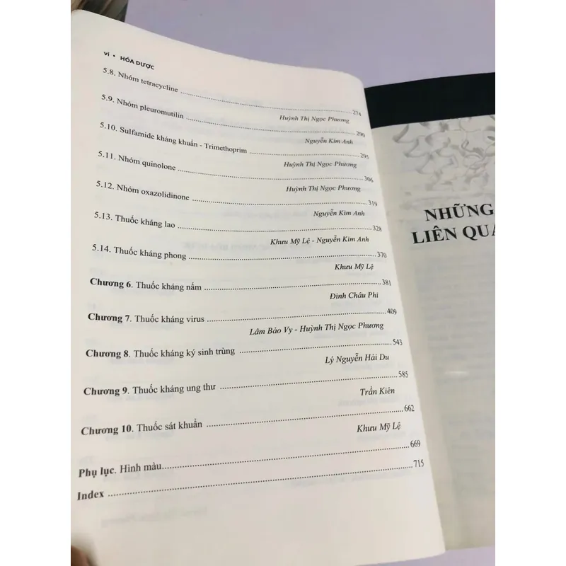 HOÁ DƯỢC  - sách khổ to, 716 trang, nxb: 2022 706733