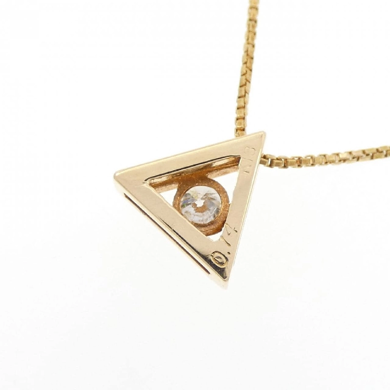 Dây chuyền kim cương K18YG 0.14CT - Hàng hiệu Chính hãng 858212