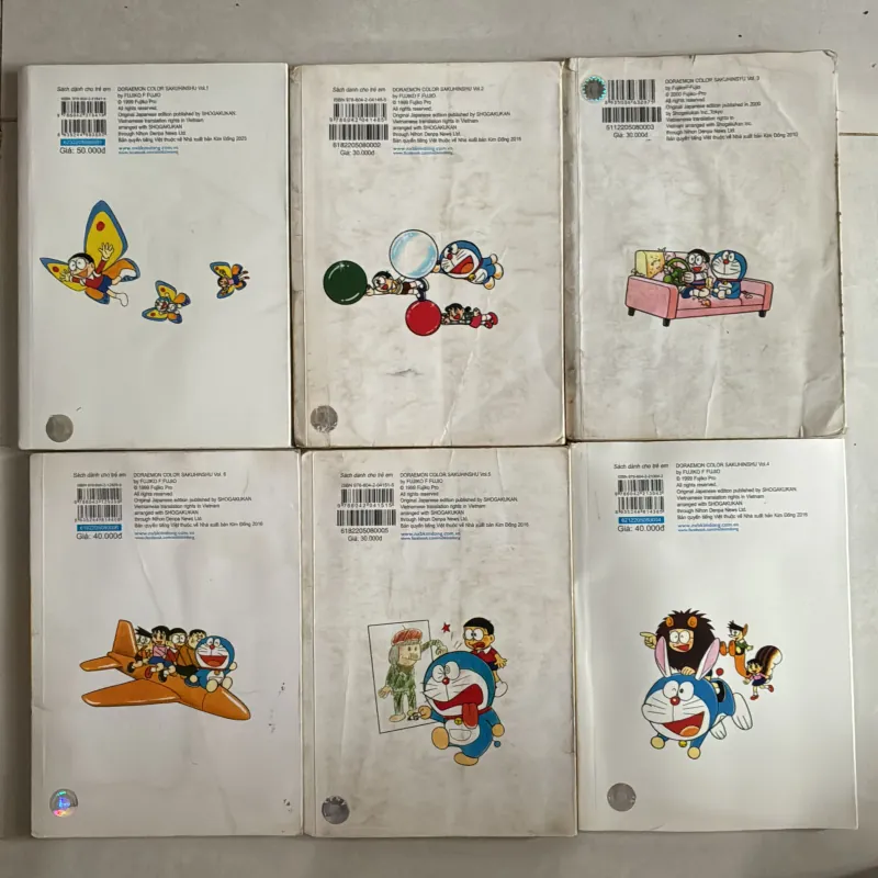 Bộ Doremon tuyển tập truyện màu (6 tập) 787971