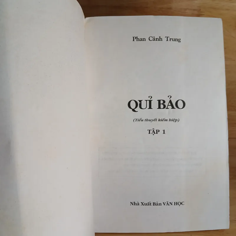 Quỷ Bảo (Bộ 6 Tập) - Phan Cảnh Trung 278577