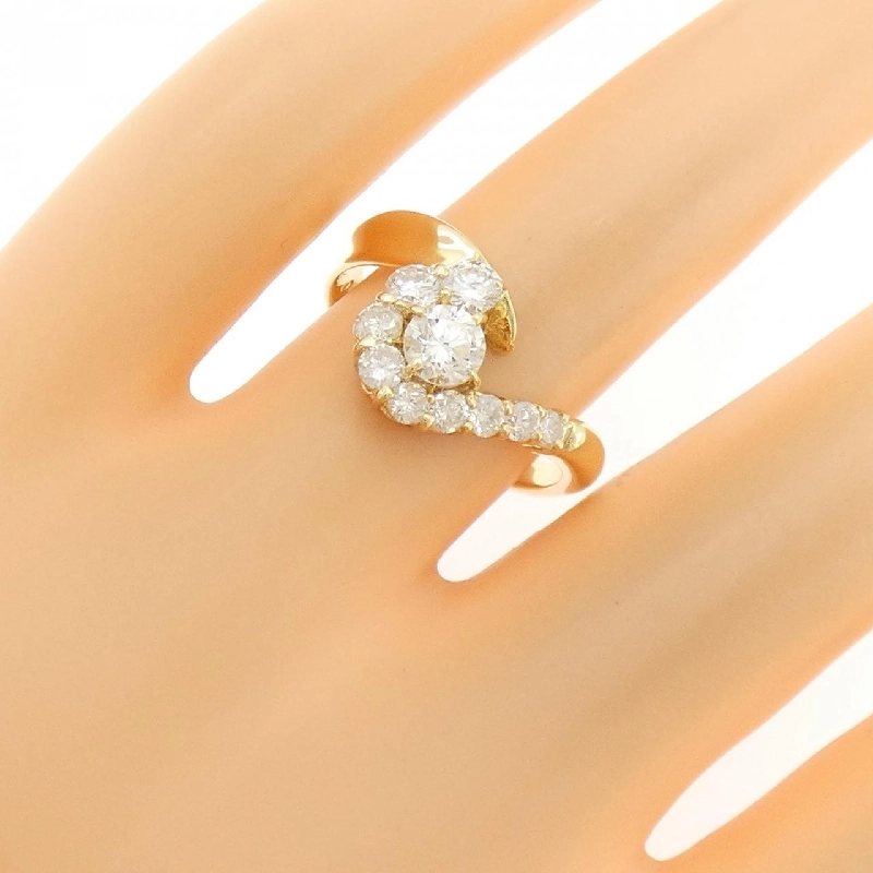 Nhẫn kim cương K18YG 0.36CT - Hàng hiệu Chính hãng 855270